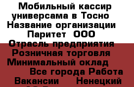 Мобильный кассир универсама в Тосно › Название организации ­ Паритет, ООО › Отрасль предприятия ­ Розничная торговля › Минимальный оклад ­ 30 000 - Все города Работа » Вакансии   . Ненецкий АО,Волоковая д.